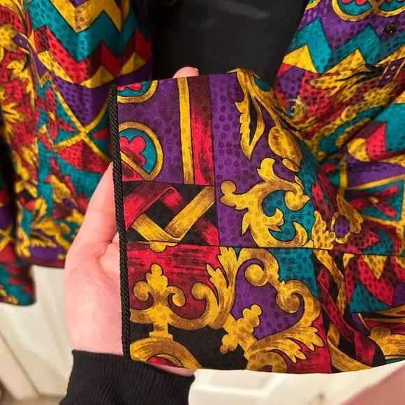 Maggy London 100% silk blazer - Picture 8 of 9